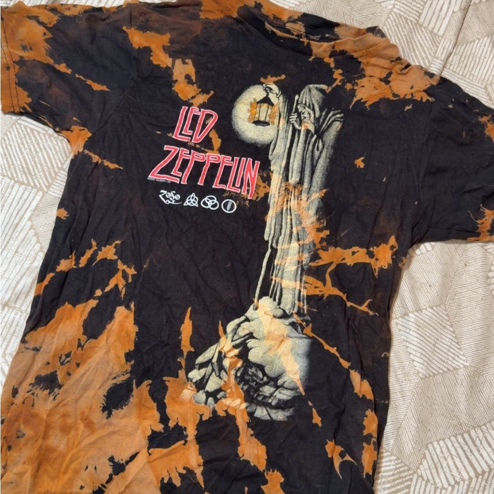 Led Zeppelin Tie-Dye Short Sleeve Tee